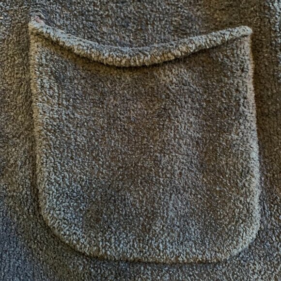 J. Jill Blue Double-Zipper Cozy Cardigan with Pocket - Womens Size L - Picture 4 of 9